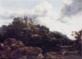 Château paysage Jacob Isaakszoon van Ruisdael Montagne